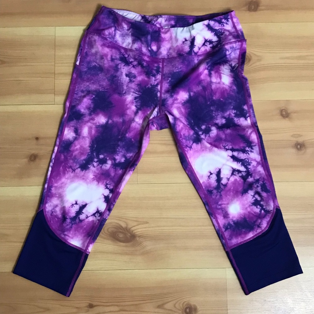 3/4 Length Tie Due Workout/Athletic Pants